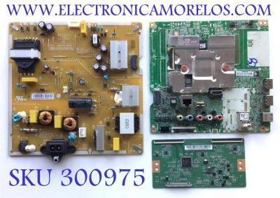KIT DE TARJETAS PARA TV LG / MAIN EBU65841704 / EAX69083603 / FUENTE EAY65769221 / EAX69057001 / LGP50T-20U1 / T-CON 260162003650 / PT500GT02-2-C-3 / PANEL NC500DQE-VHHXA / MODELO 50UN7000PUC.BUSULJM
